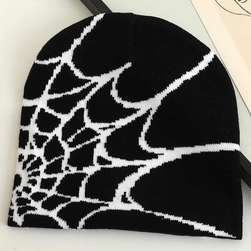 Spider Web Beanie