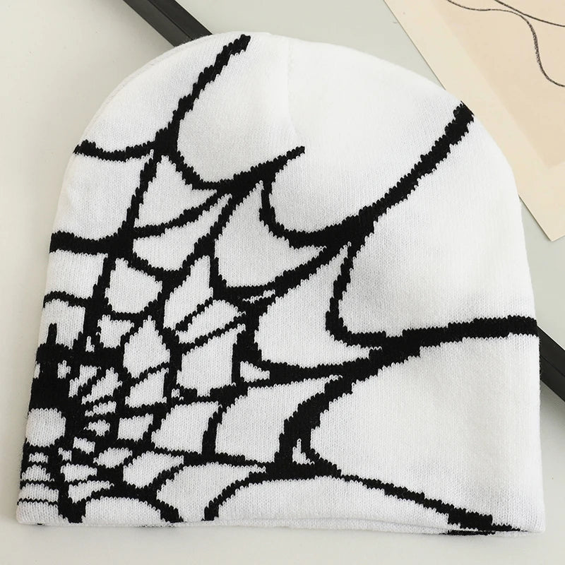 Spider Web Beanie